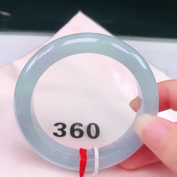 翡翠未镶嵌手镯（圆镯）翡翠手镯