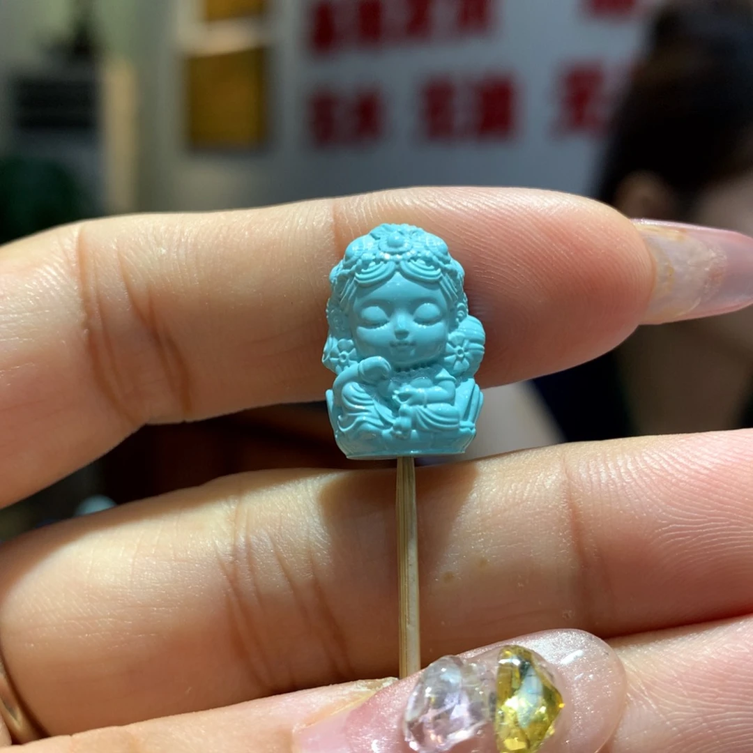绿松石未镶嵌配饰