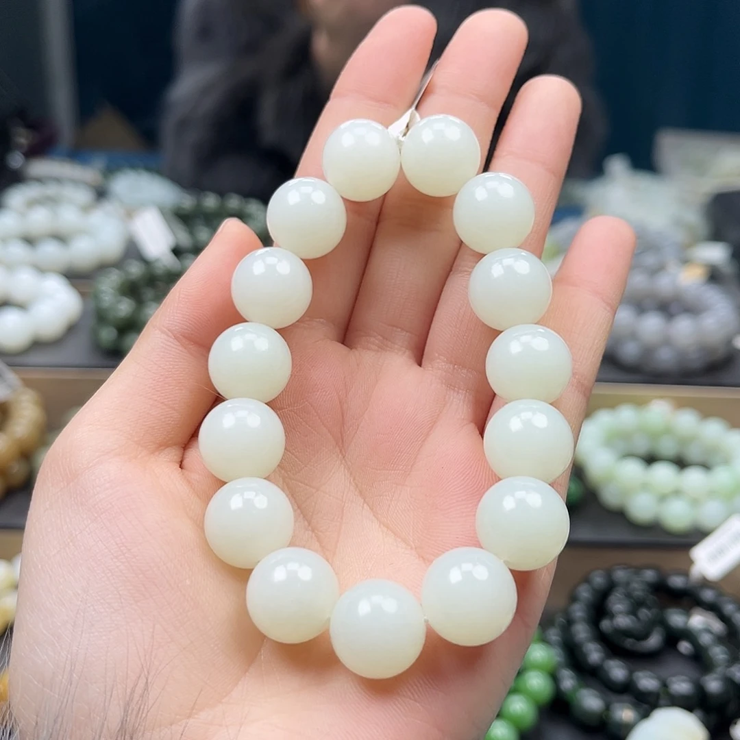 和田玉手链未镶嵌