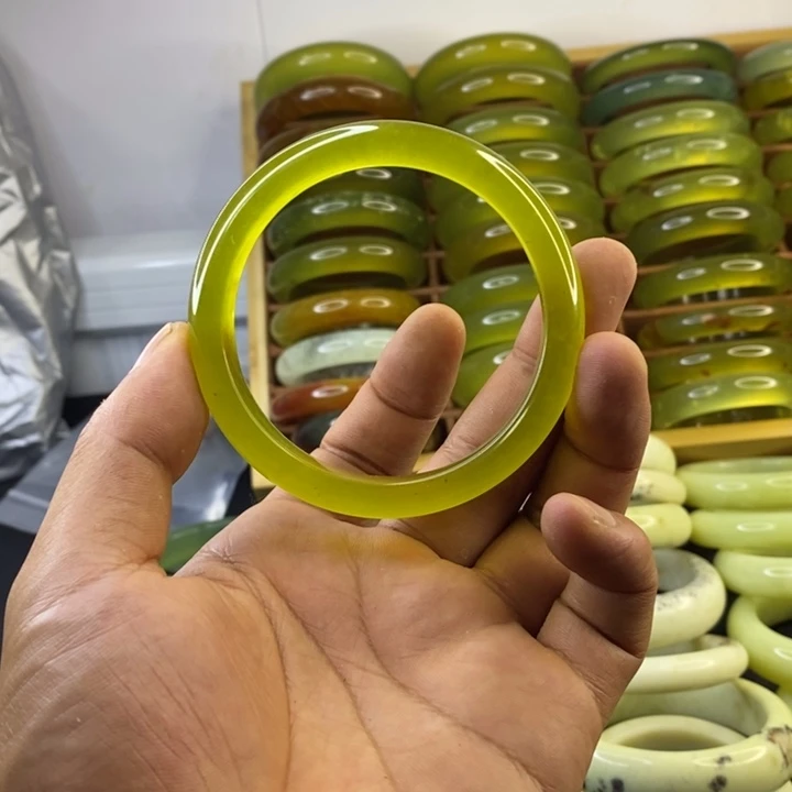 蛇纹石玉合金手镯