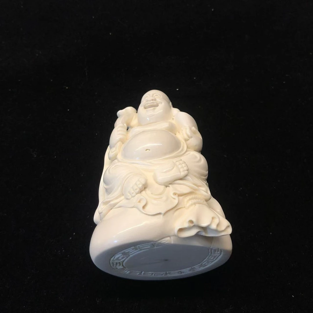 【吴】A00304弥勒猛犸牙工艺品
