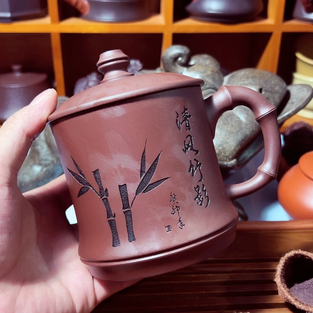 茶壶紫砂宜兴原矿紫砂壶手工制作