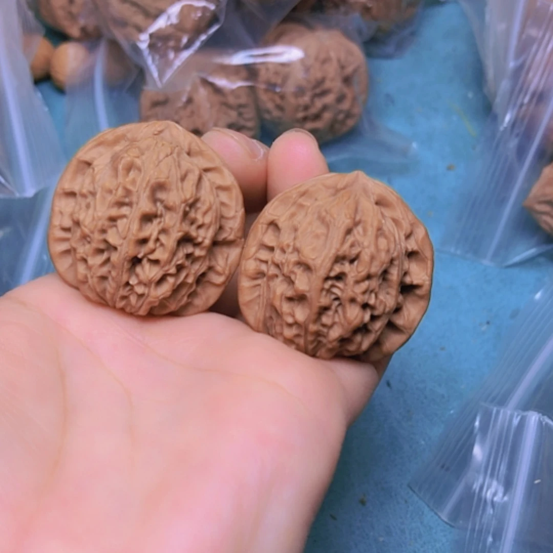 【闪购商品】把件核桃35.5小众赤灵龟背