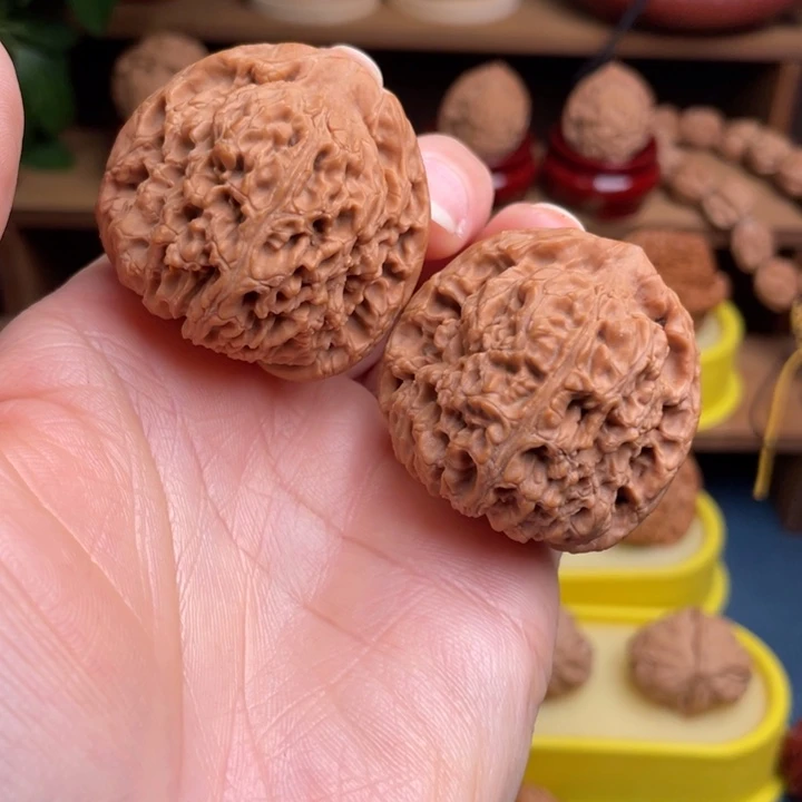 文玩核桃把件南疆石41