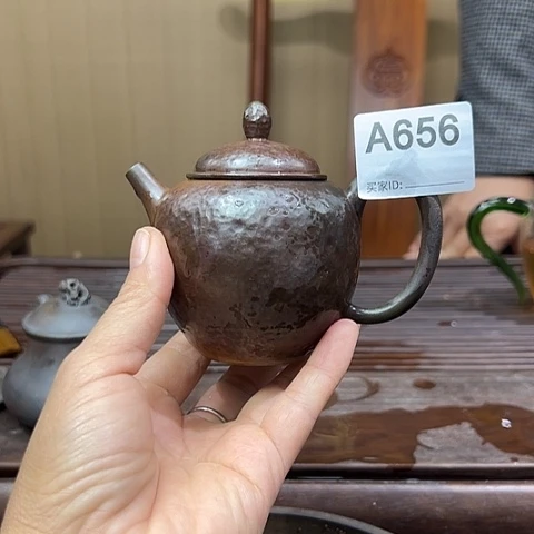 棉*糖戬谷龙窑坭兴陶柴烧茶壶180c656