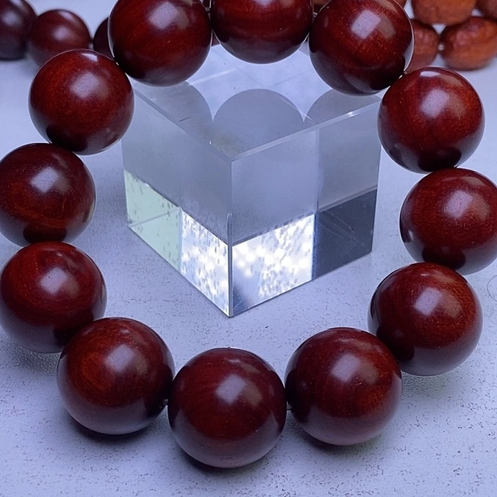 手串/手链檀香紫檀（小叶紫檀）2.0大泥料鱼鳞纹