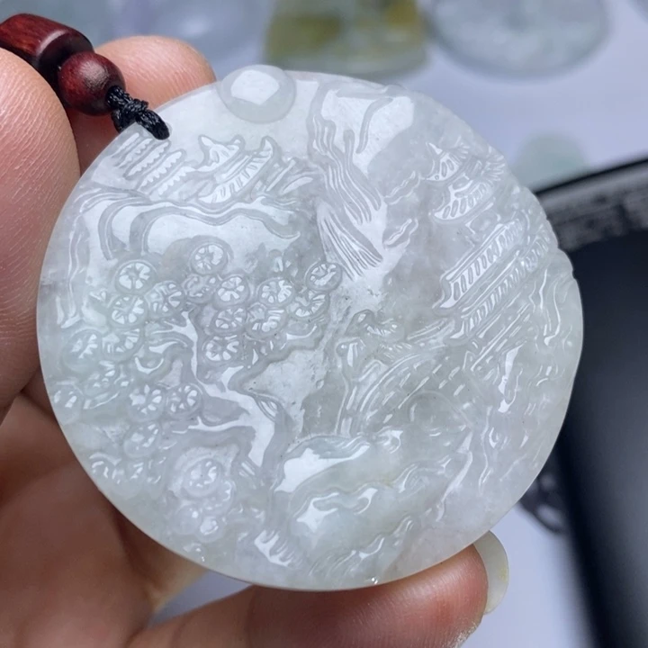 颈饰未镶嵌翡翠翡翠