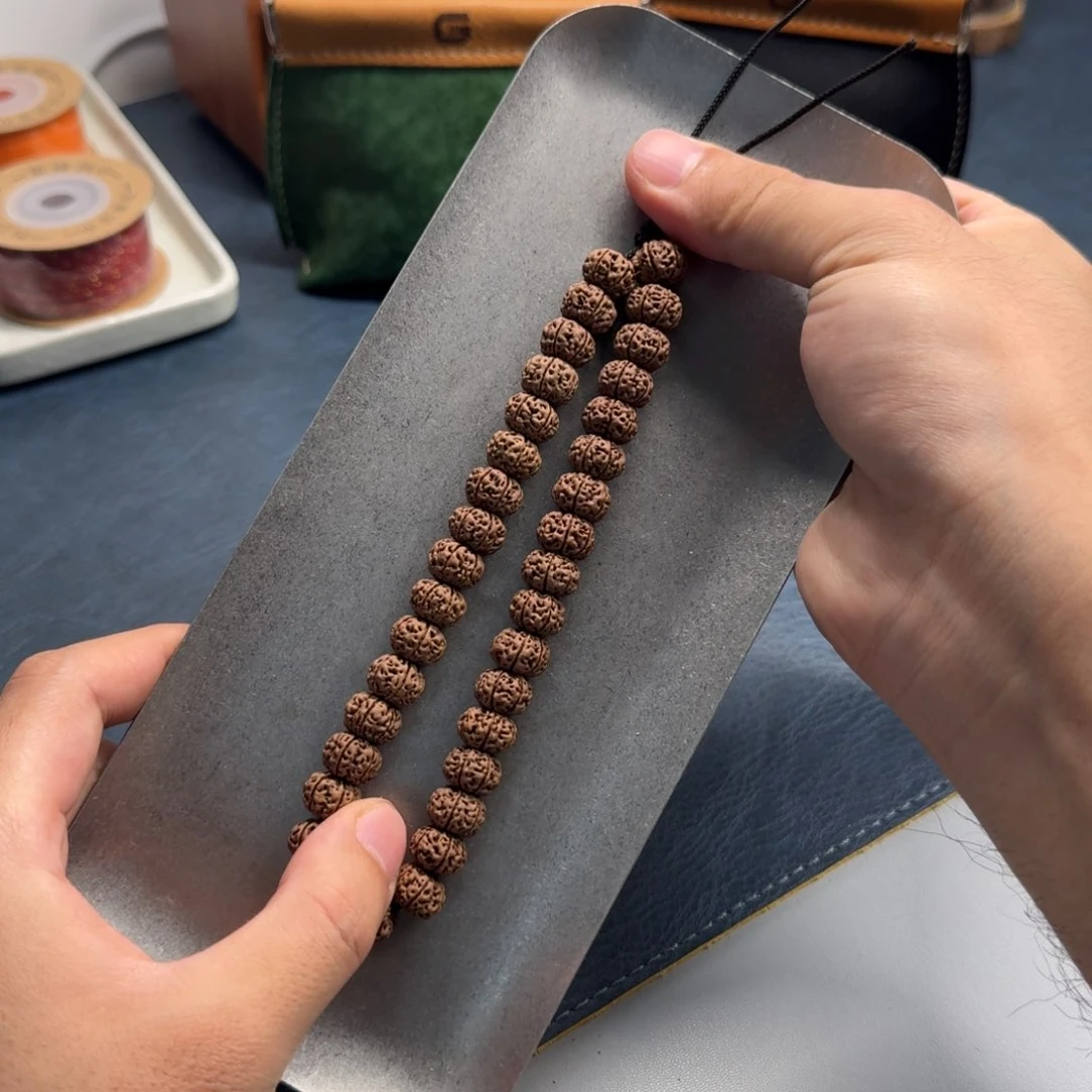 金刚菩提吊坠凹底梅花单圈12+