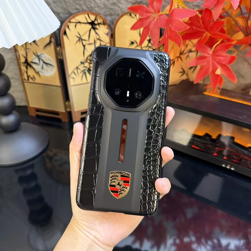 适用华为Mate70rs非凡大师手机壳真皮高档商务保护壳60rs全包防摔