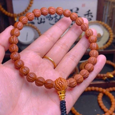 桃核吊坠龙纹桃核