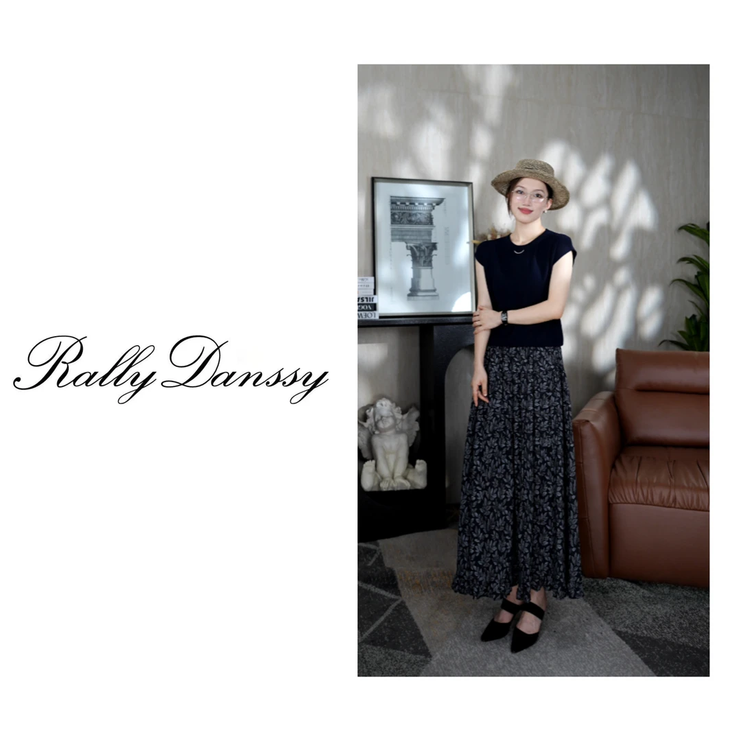 Rally Danssy I休闲简约风大气设计款针织衫高级慵懒风纯色气质感