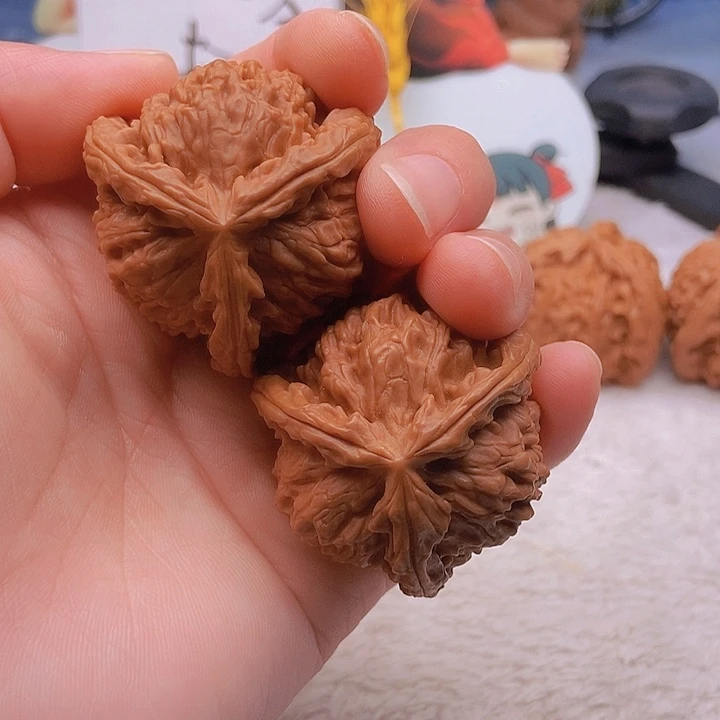 吊坠文玩核桃张*三棱