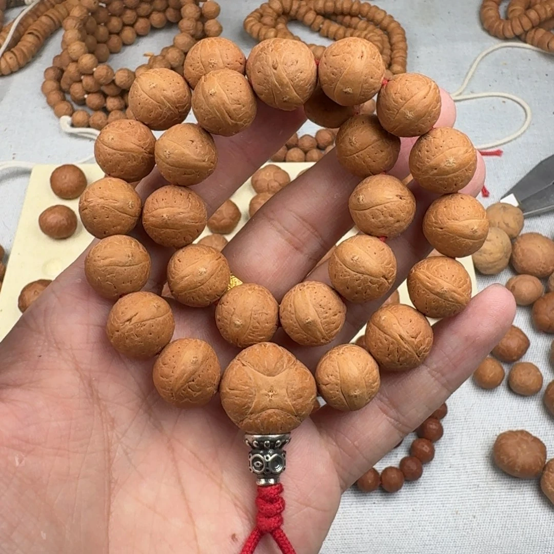 吊坠凤眼菩提14mm玉华皮手持