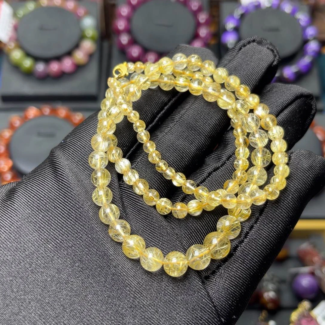 手链未镶嵌水晶板钛塔链