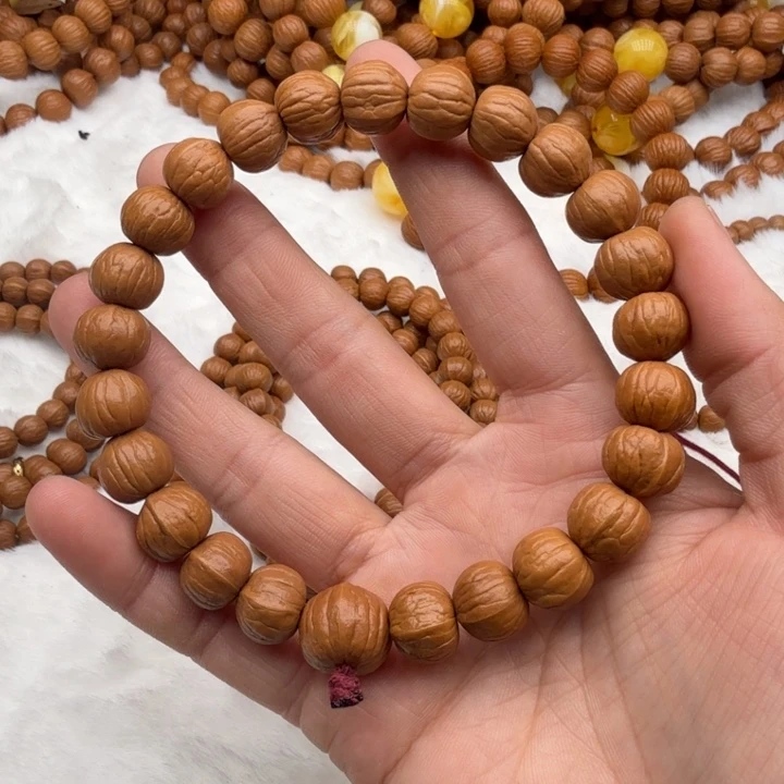 猴头核桃手串12南瓜原皮原色原生态