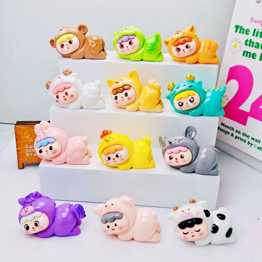 【直播拆】双许愿+九宫格+对碰十二生肖莉莉丝可爱摆件