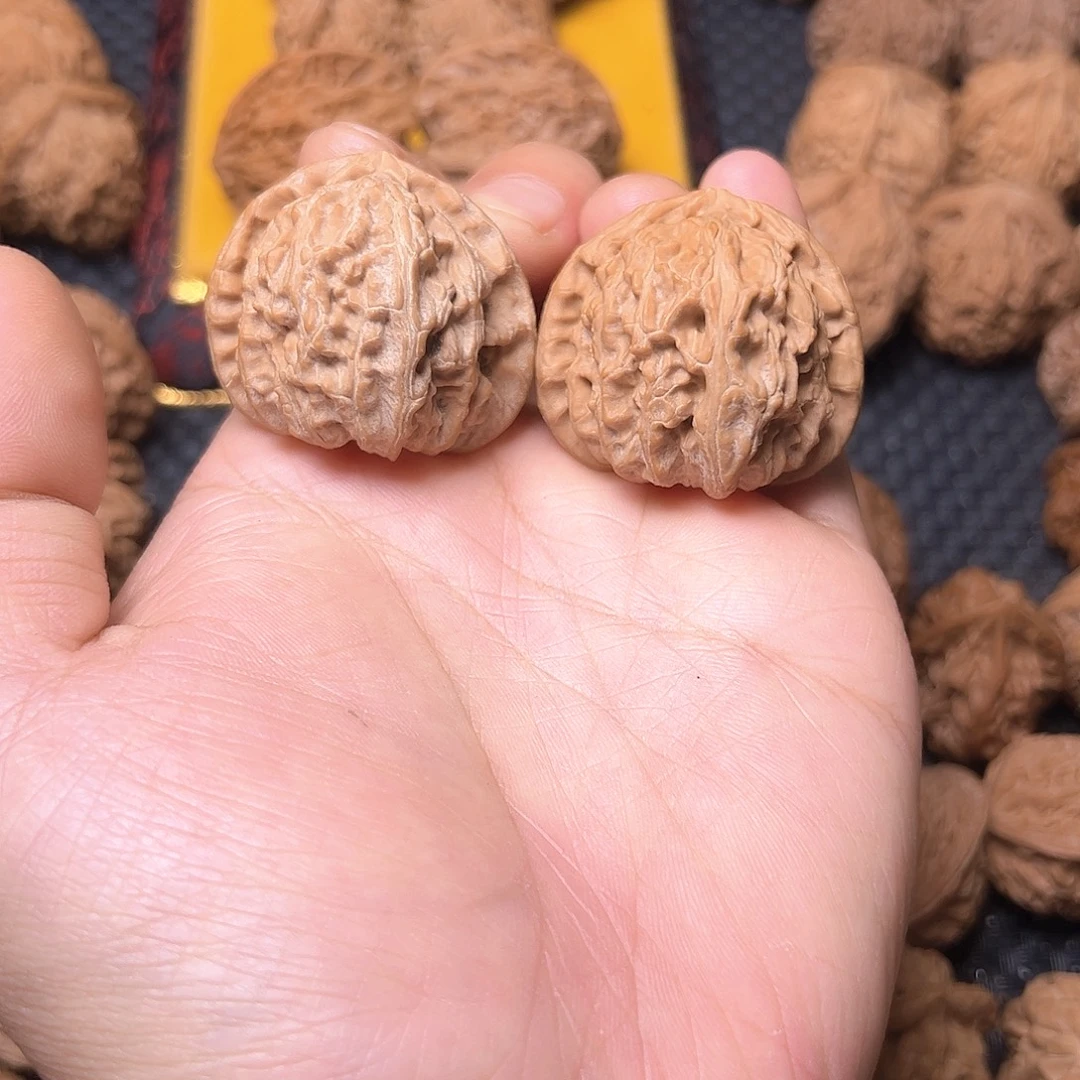 吊坠文玩核桃白狮子