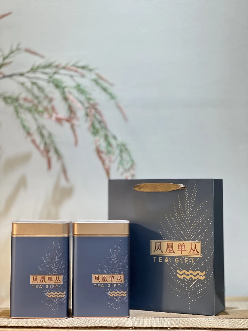 悦心【头春大乌叶】潮州凤凰单丛茶大乌叶高香单丛500g罐装