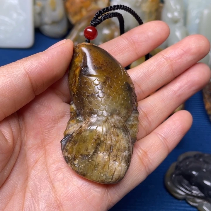 颈饰未镶嵌和田玉用****5