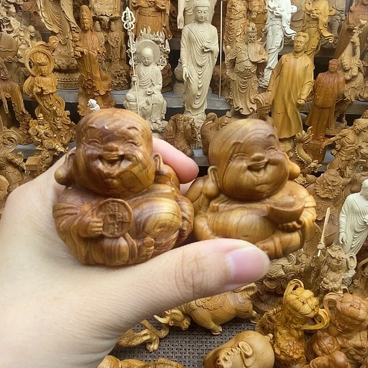 柏木（崖柏）手把件