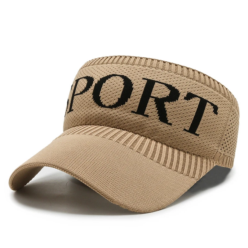 冠尚空顶毛线鸭舌帽女夏天甜美百搭户外出游帽网红潮纯色休闲针织