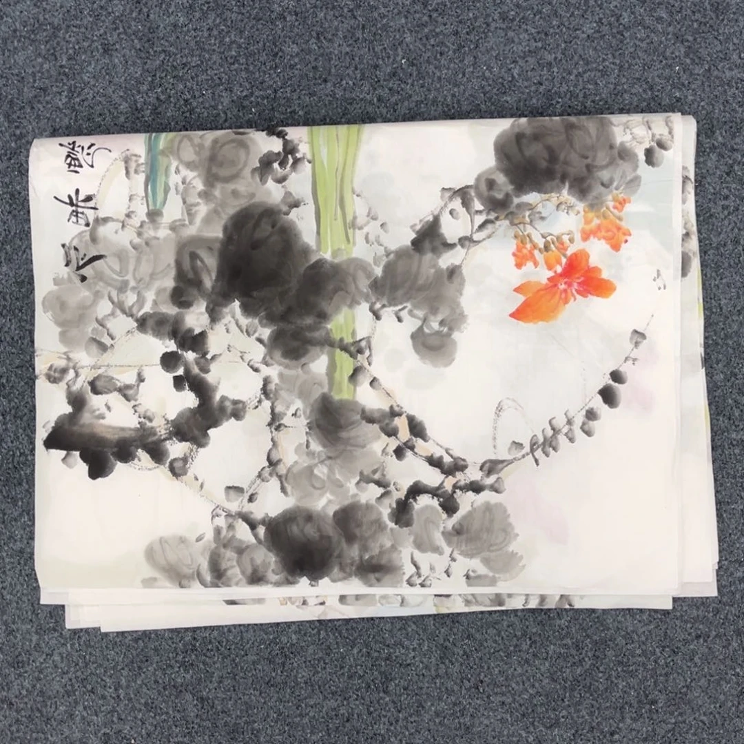 国画手绘画作品和绘画