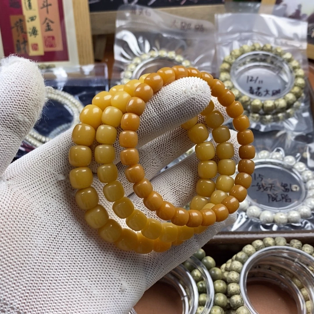 吊坠星月菩提十年风化老料