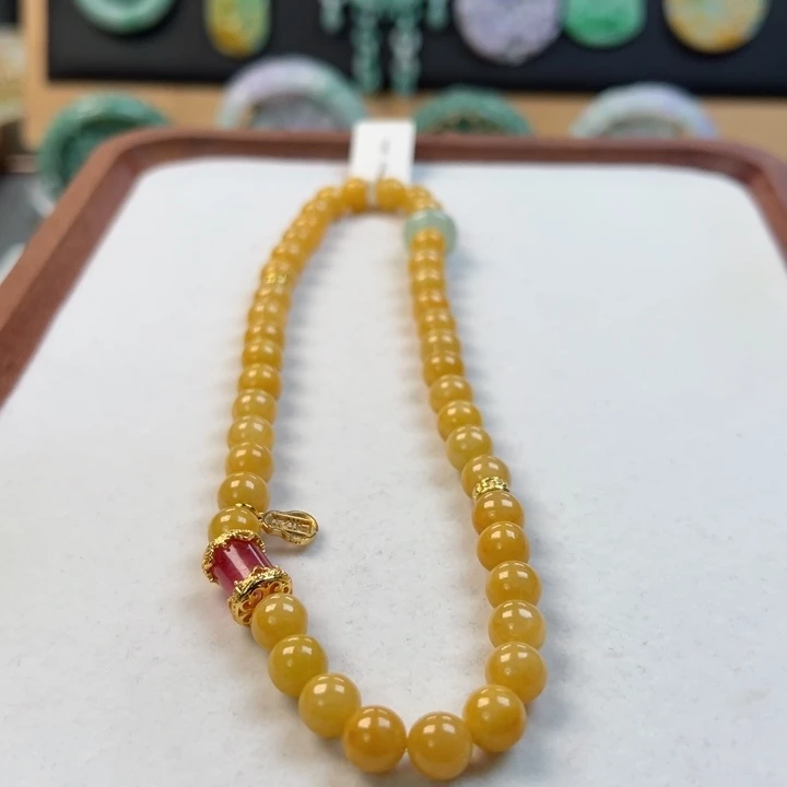 未镶嵌手链翡翠手串