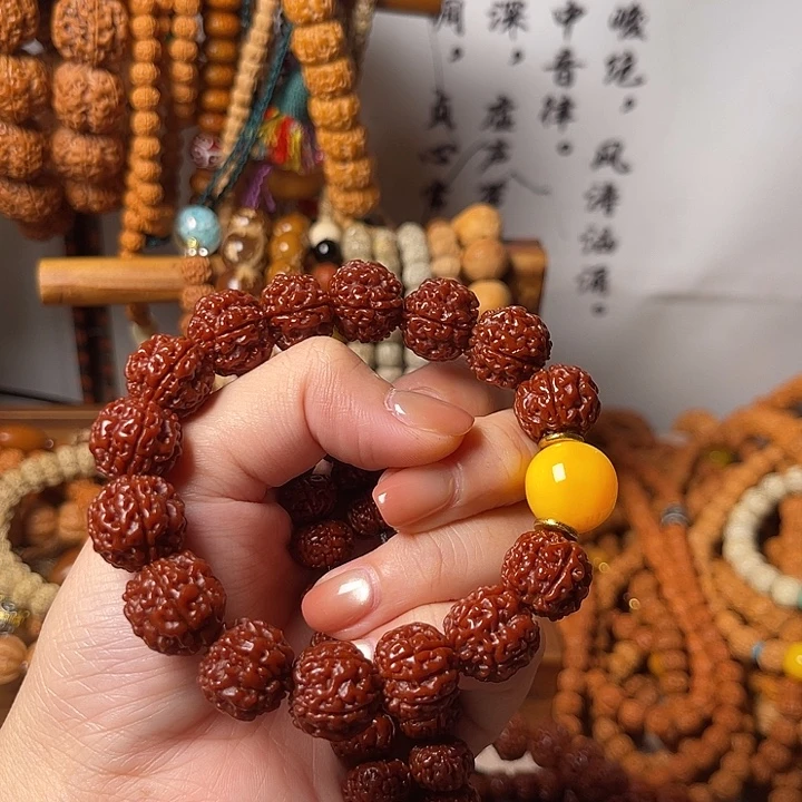 A****吊坠金刚菩提串18颗手持