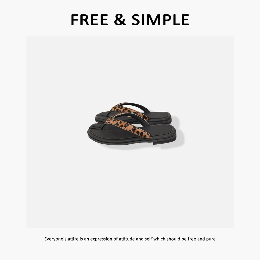 Free&Simple-‘沙滩拖’极简韩版时尚极简沙滩鞋分趾人字拖-1655-77