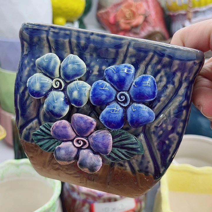 多肉绿植陶瓷花盆