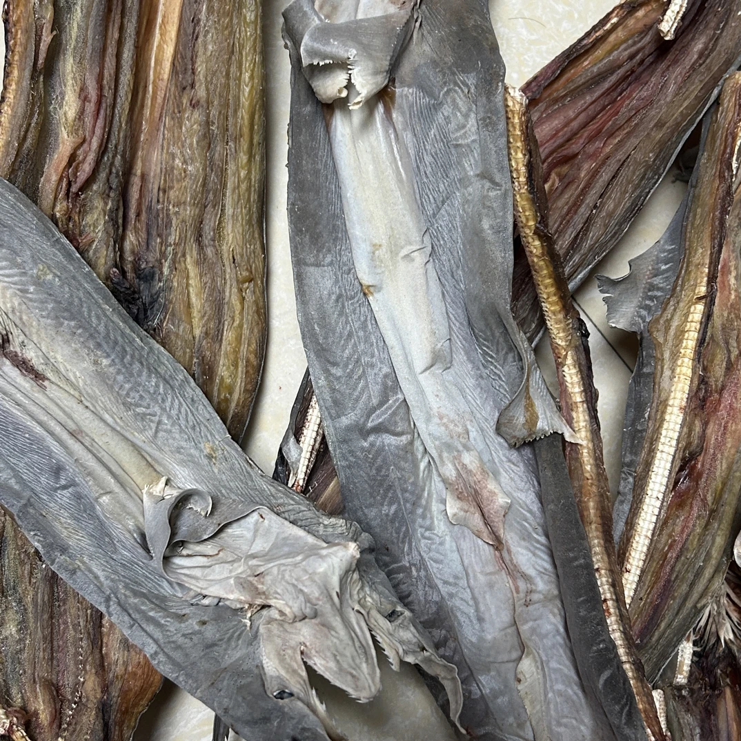 北部湾北海渔民自晒鲨鱼干