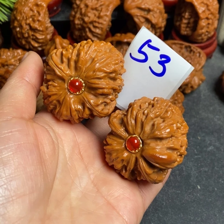 文玩核桃把件狮子53