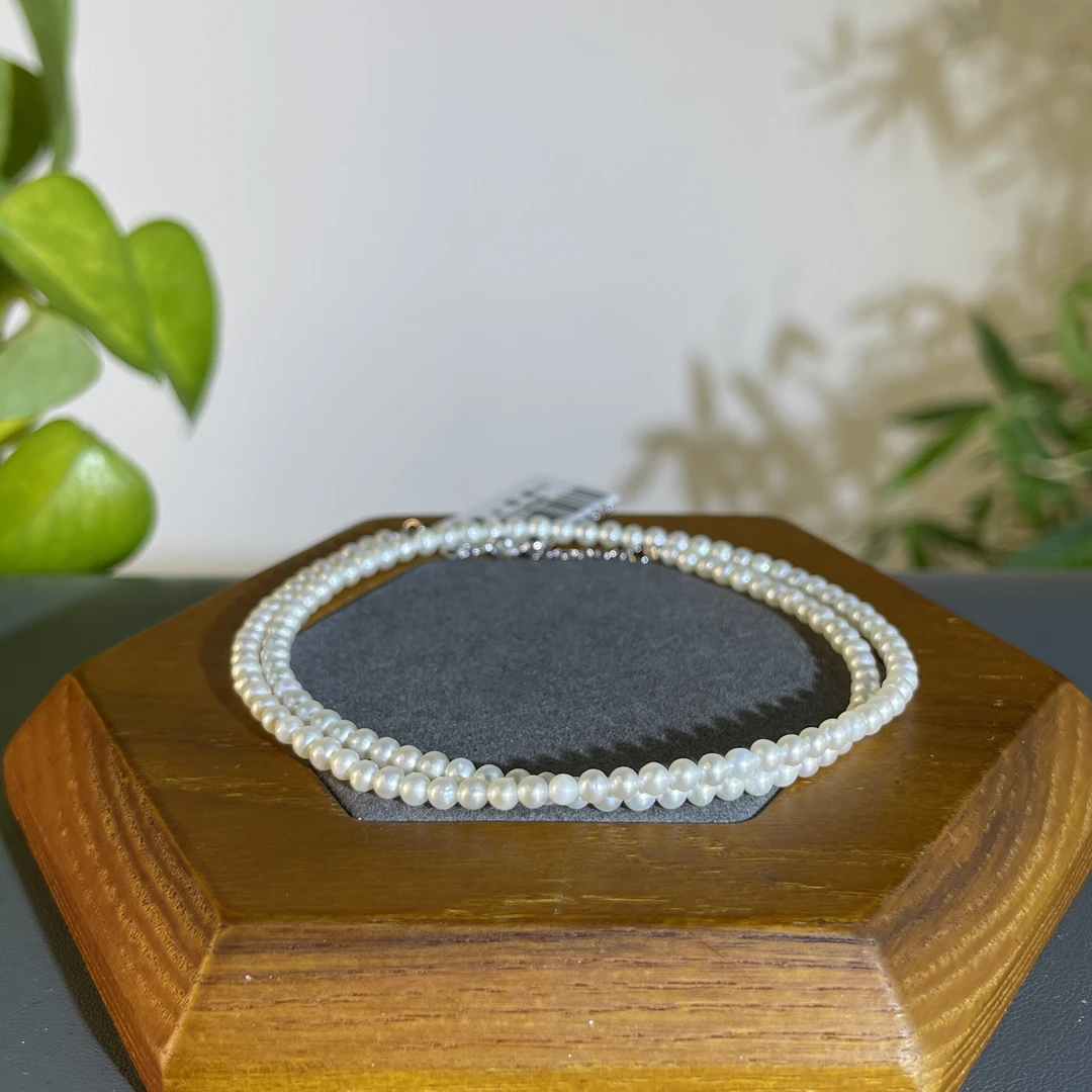 JXA16-05 S925银扣珍珠-项链（含配饰）