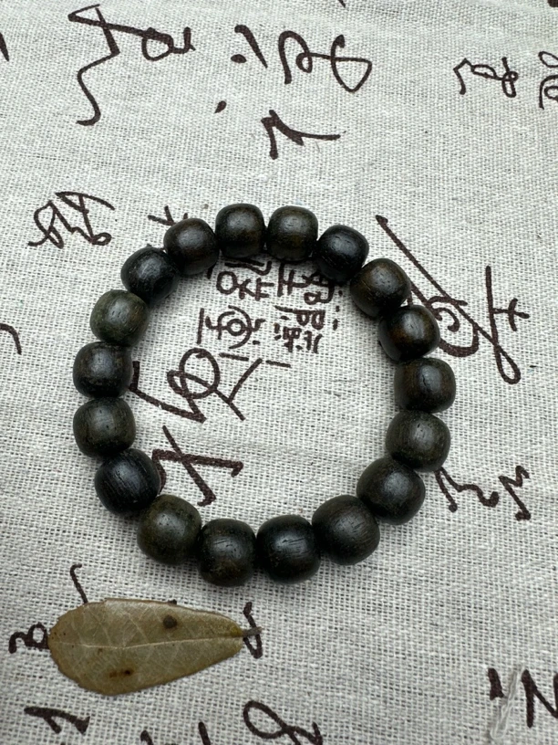 【金茂文玩】 A424越南沉木单圈手串手链