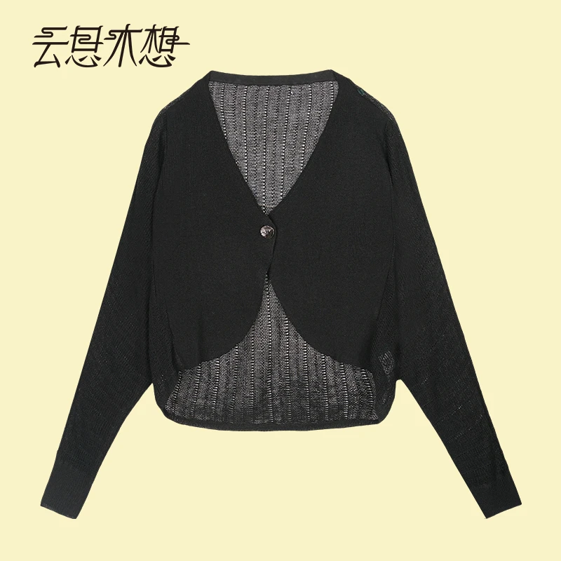 【丹丹仙专属】Ysimo-X云思木想2024秋季新款百搭长袖毛针织衫12338