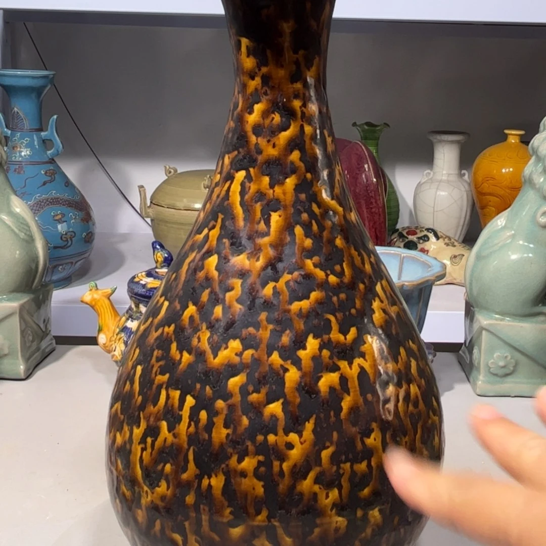 瓶吉州窑瓷器品相完美