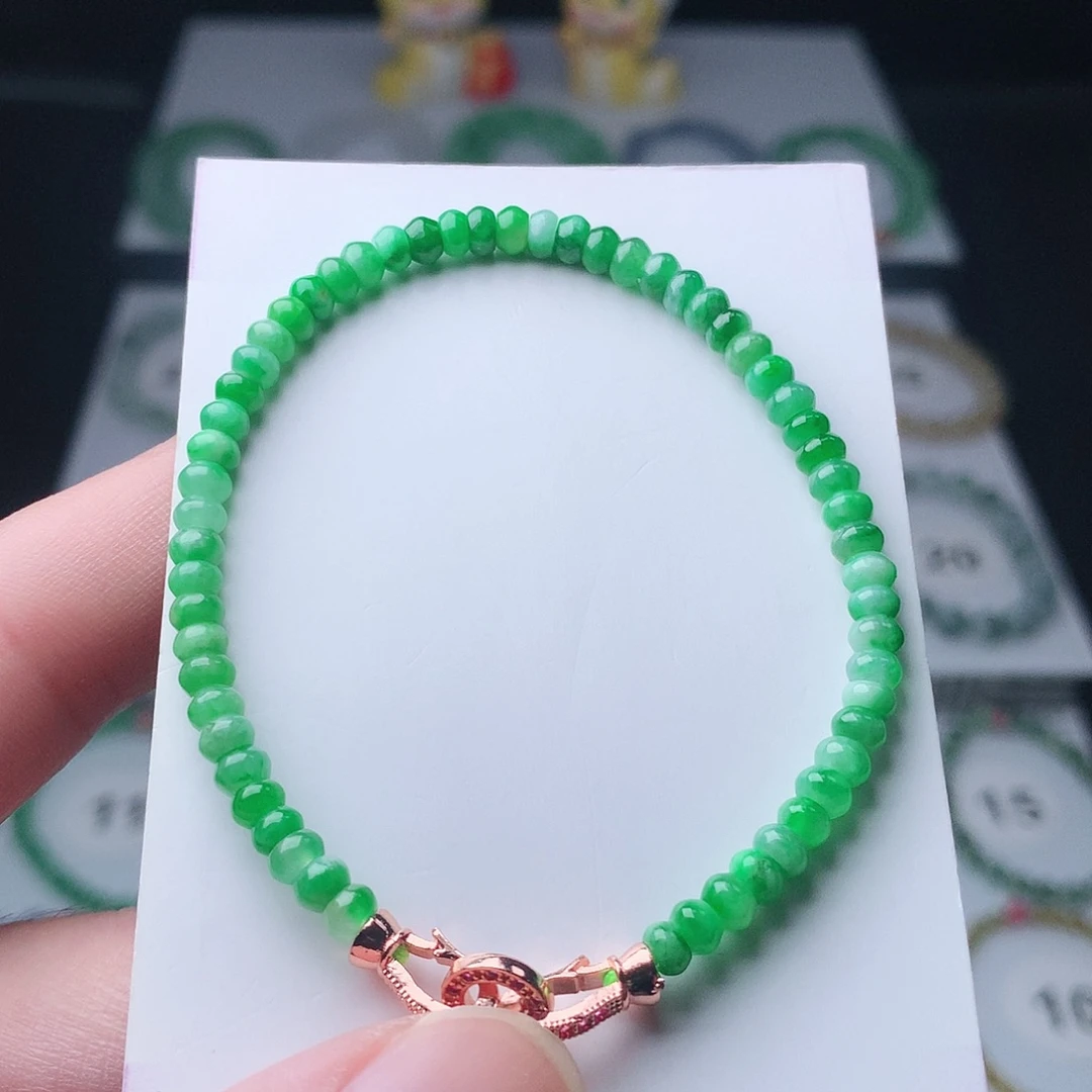 翡翠未镶嵌手链翡翠