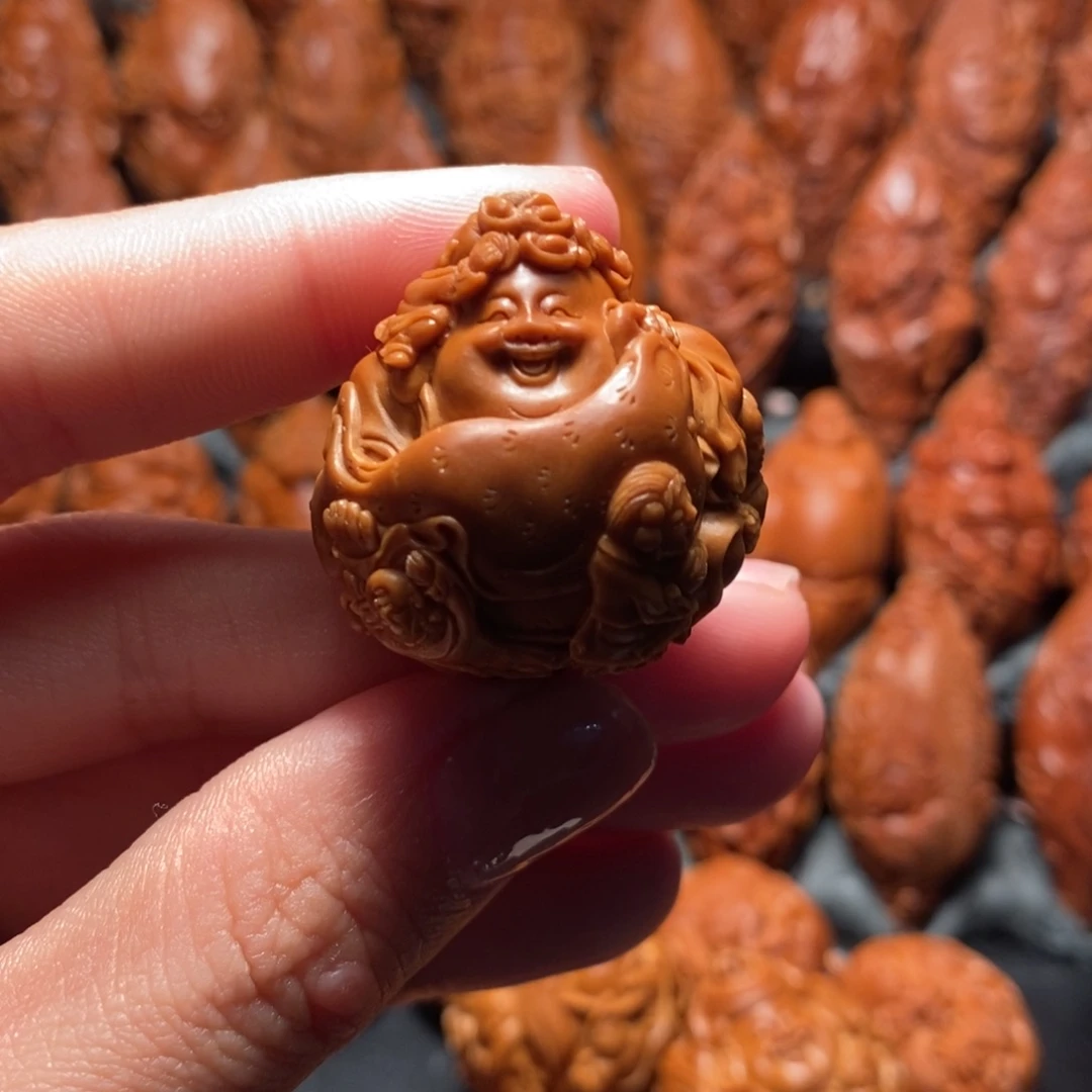 橄榄核手串/手链十童子弥勒