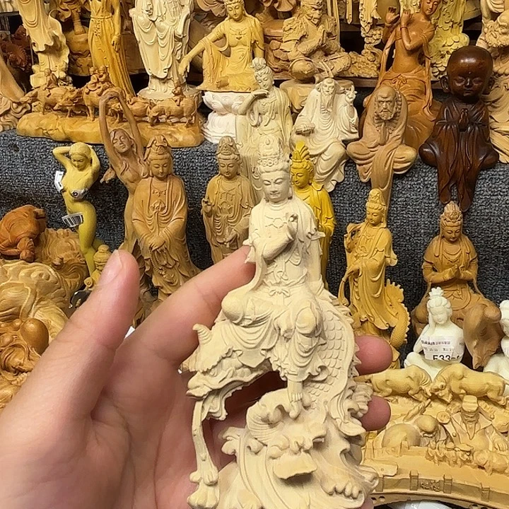 黄杨木黄杨木瑕疵观音