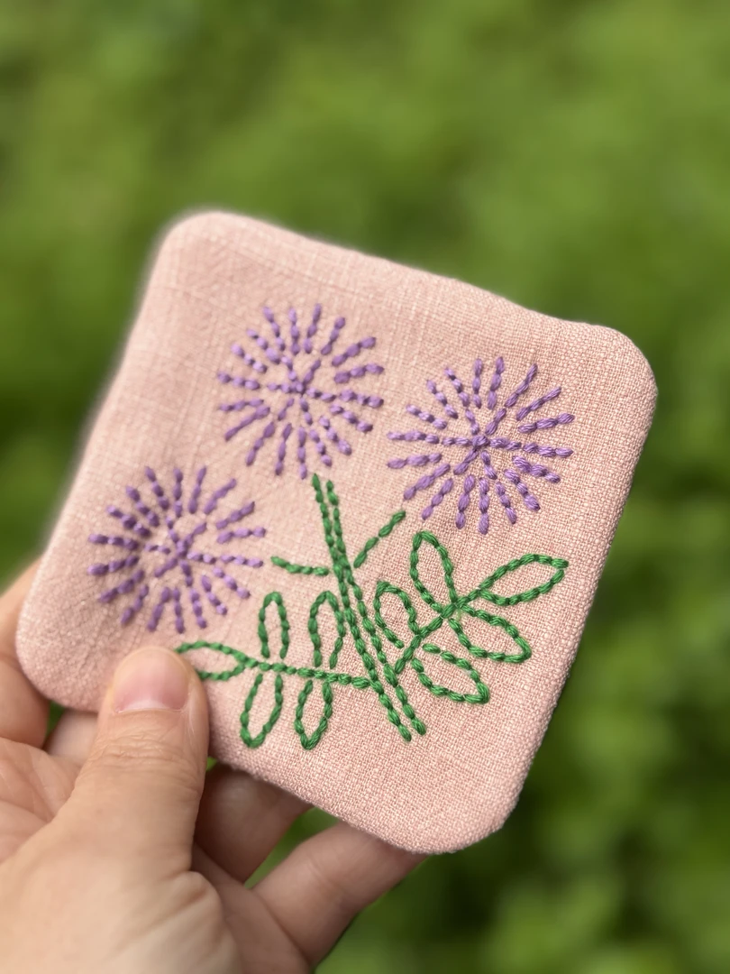 茶席 手工刺子绣茶席 纯棉茶席 纯手工制作 古风高档主人杯茶道