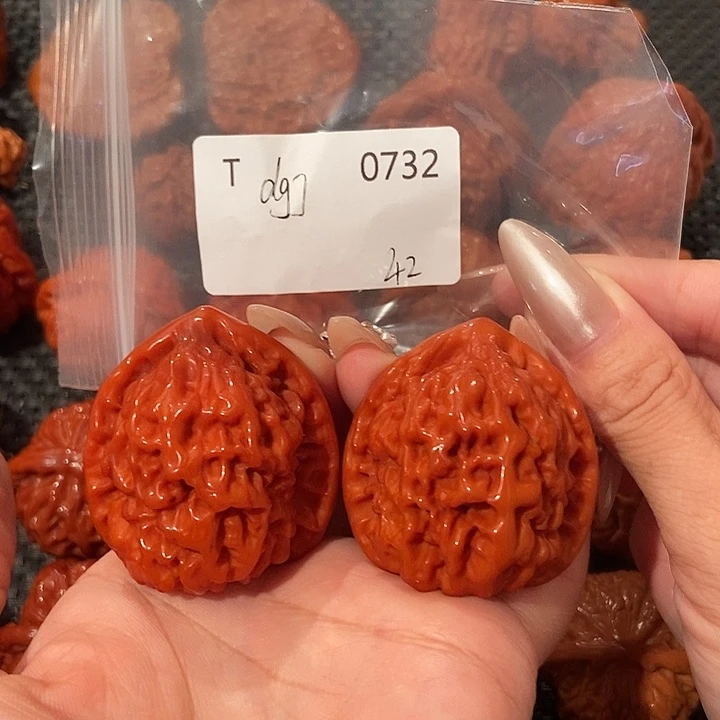 老***竹吊坠文玩核桃官帽42