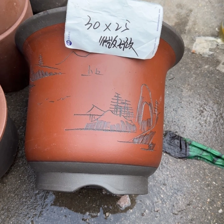 紫砂花盆特价商品