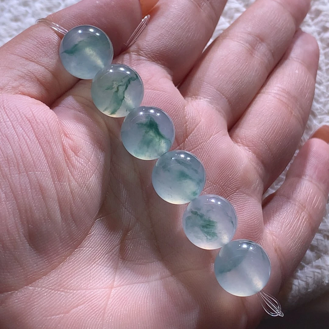 未镶嵌手串翡翠卡13精品飘花