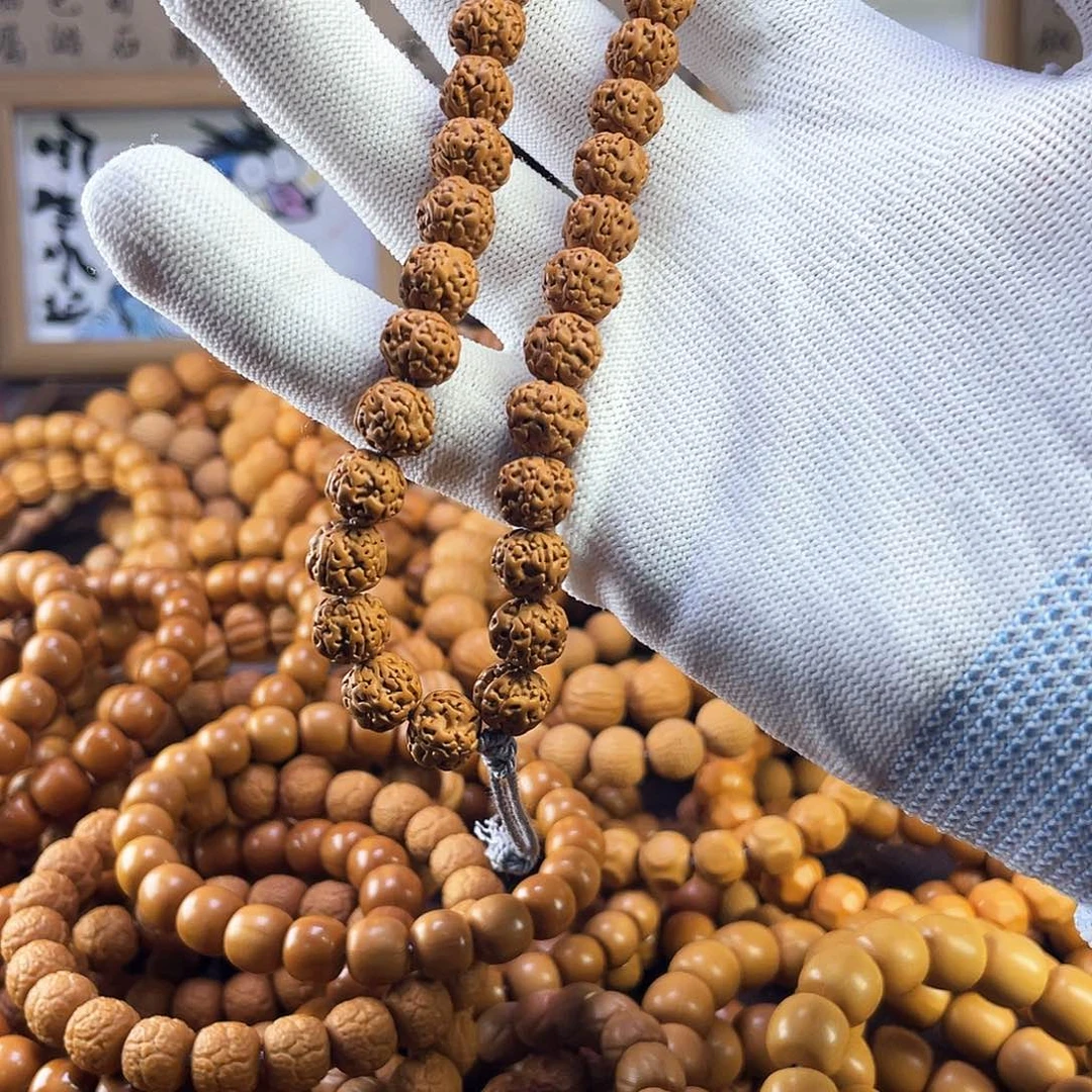 核桃手串/手链小金刚手持红红火火