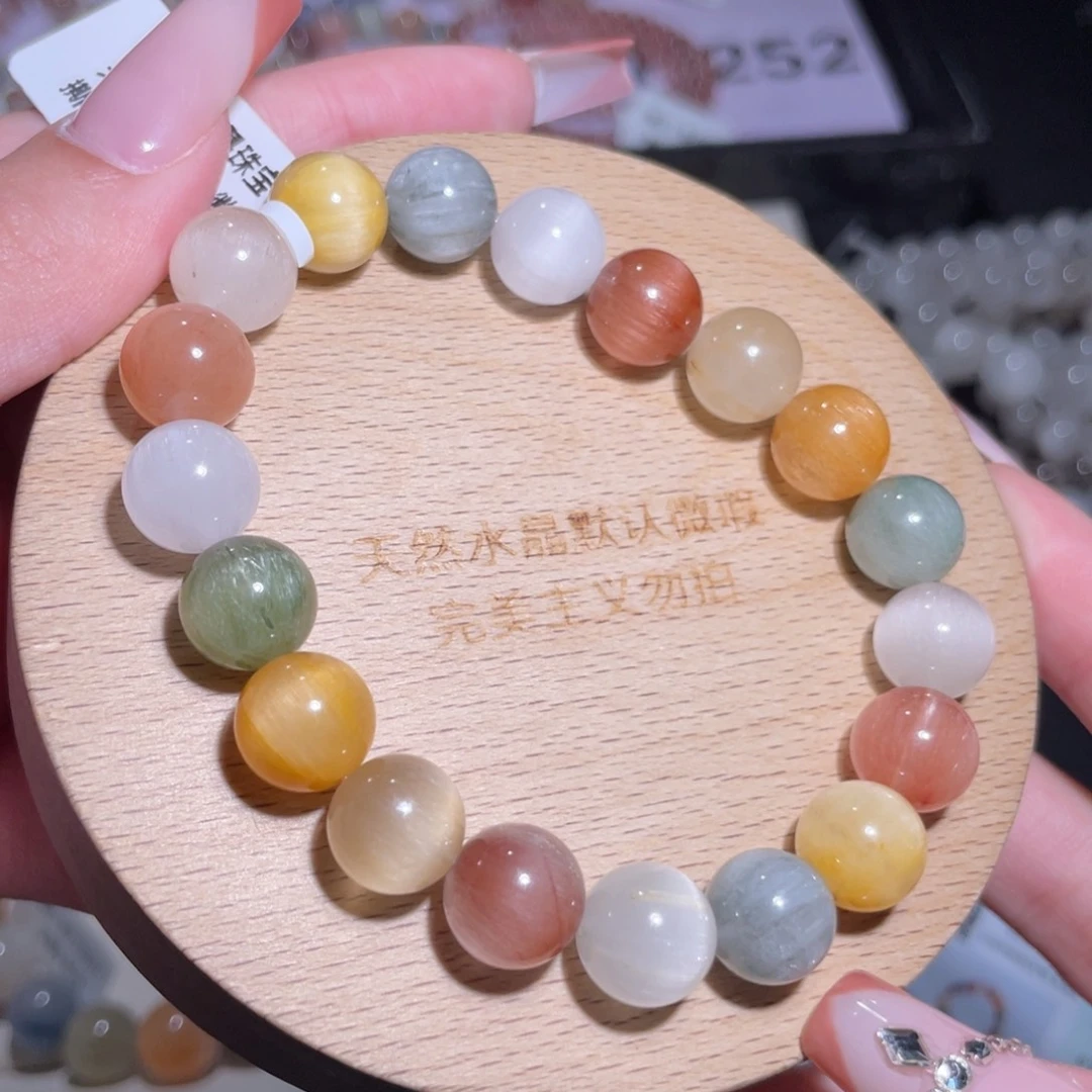未镶嵌手链水晶252号多样性发一V 10mm+