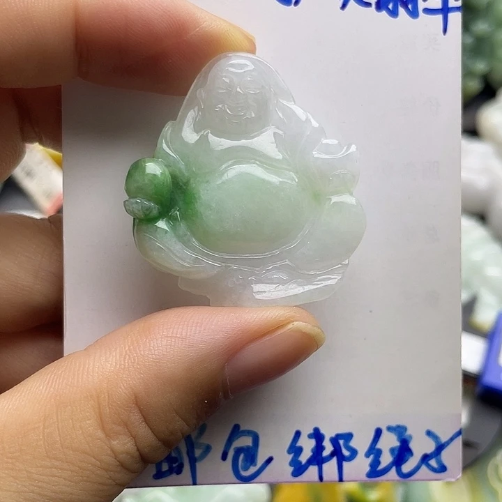 颈饰未镶嵌翡翠天然翡翠