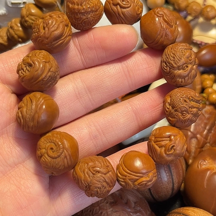 手串/手链橄榄核十二生肖恶僧