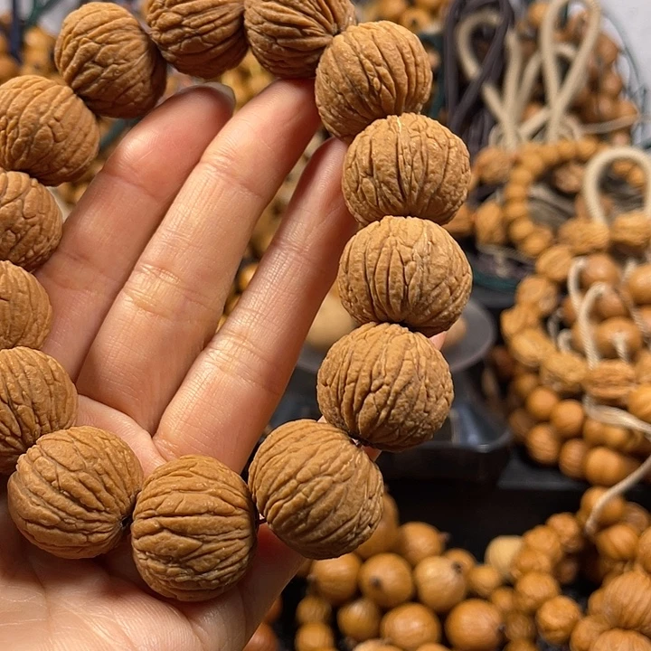 奋***！猴头核桃手串猴头核桃