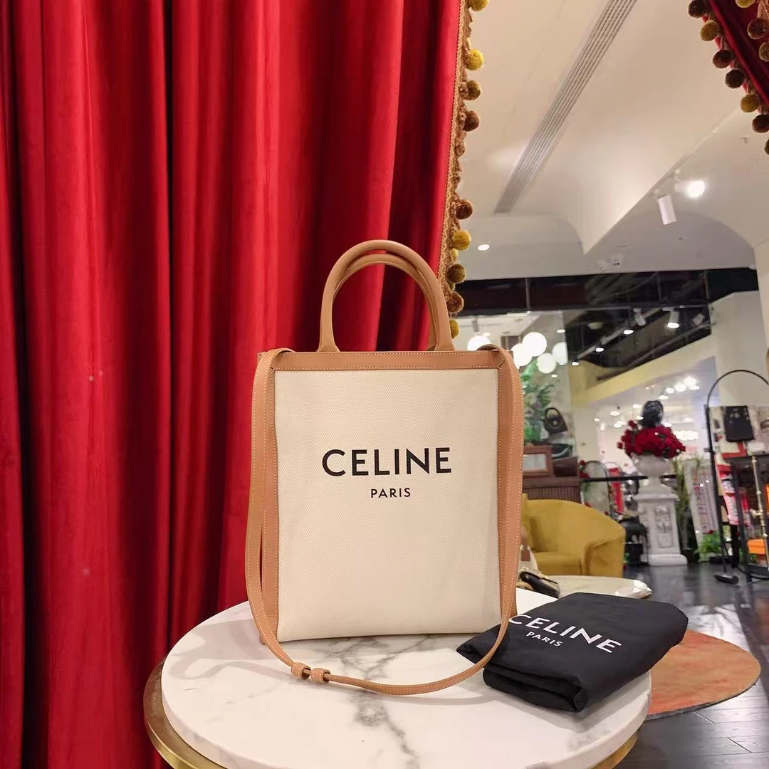 95新 Celine/思琳 GGS琴谱tote托特小号金扣单肩包64530989